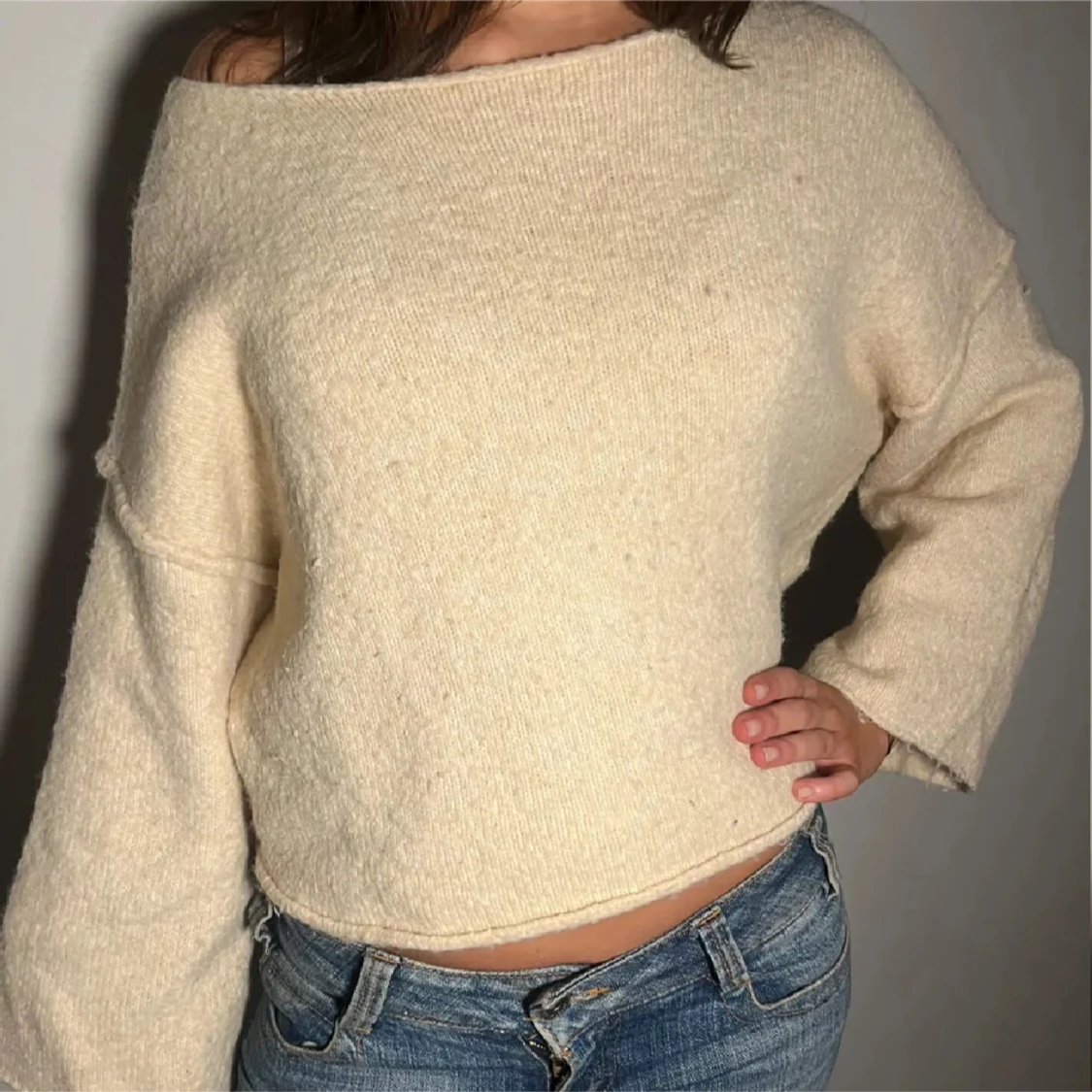 Zara stickad tröja - 1