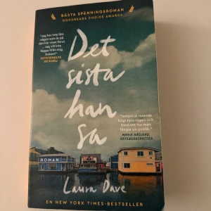Det sista han sa bok - En spännande och hyllad roman om mysterier, familjehemligheter och oväntade vändningar. Perfekt för dig som gillar bladvändare och vill ha en bok som håller dig på helspänn från första till sista sidan. En New York Times-bestseller som passar unga vuxna och ungdomar.