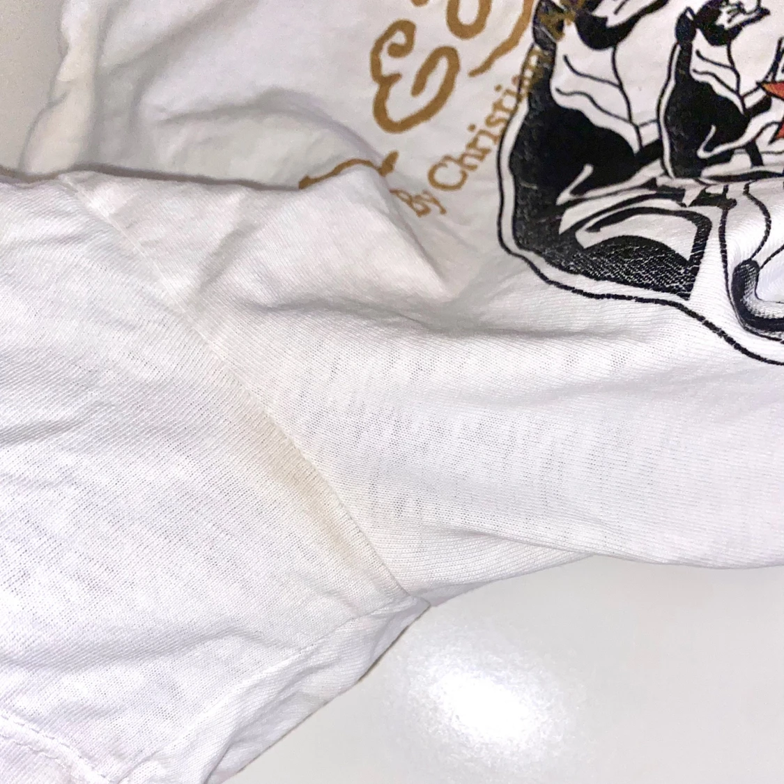 Ed Hardy vit t-shirt - 3