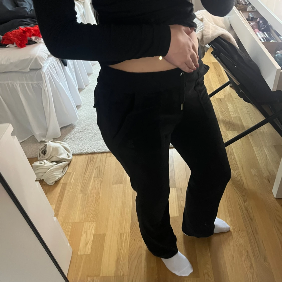 Svarta juicy couture byxor - 2