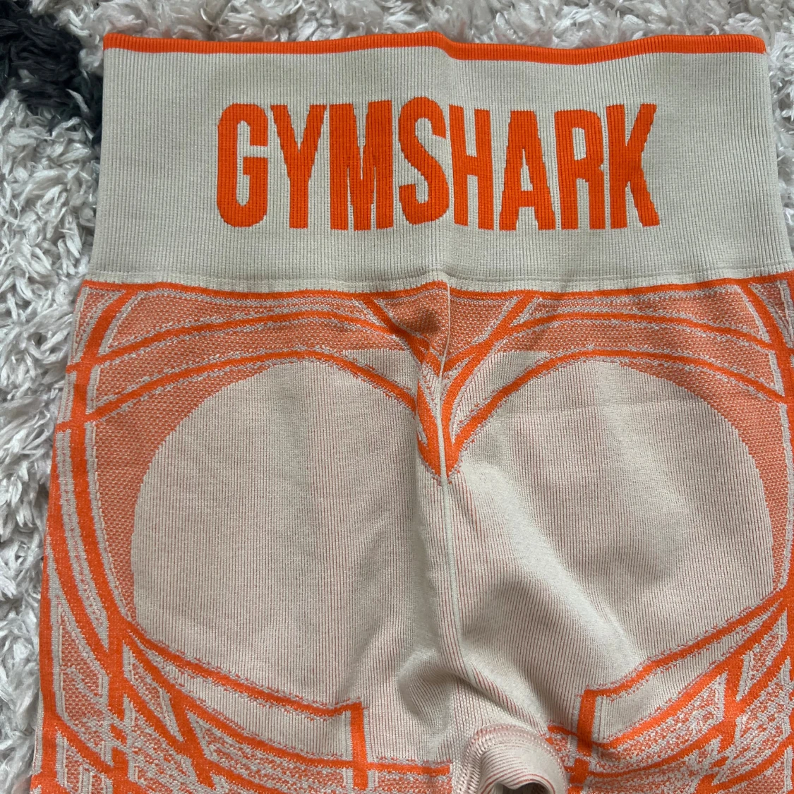 Gymshark leggings XS orange och beige 🧡 - 2