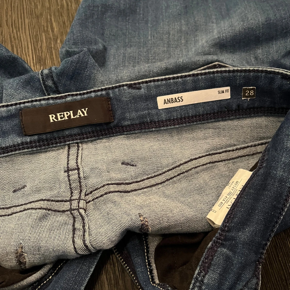 Replay Anbass slim fit jeans blå - 2