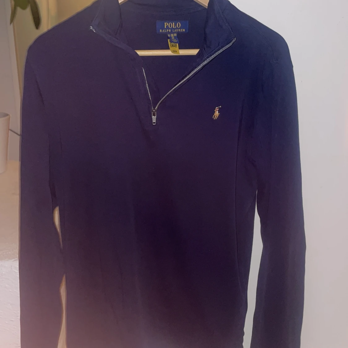 Marinblå half zip från Polo Ralph Lauren - 3