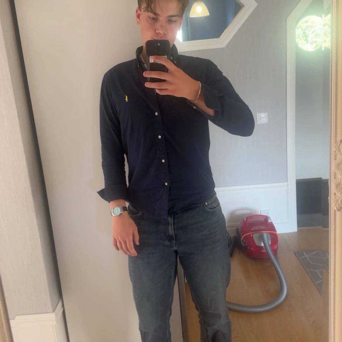 Mörkblå skjorta från Polo Ralph Lauren