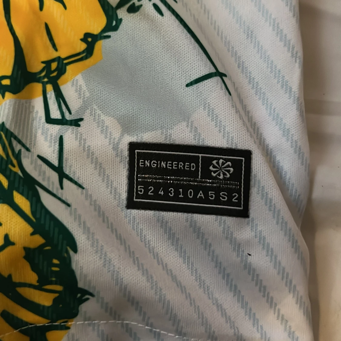 Brasilien Nike fotbollströja S - 3