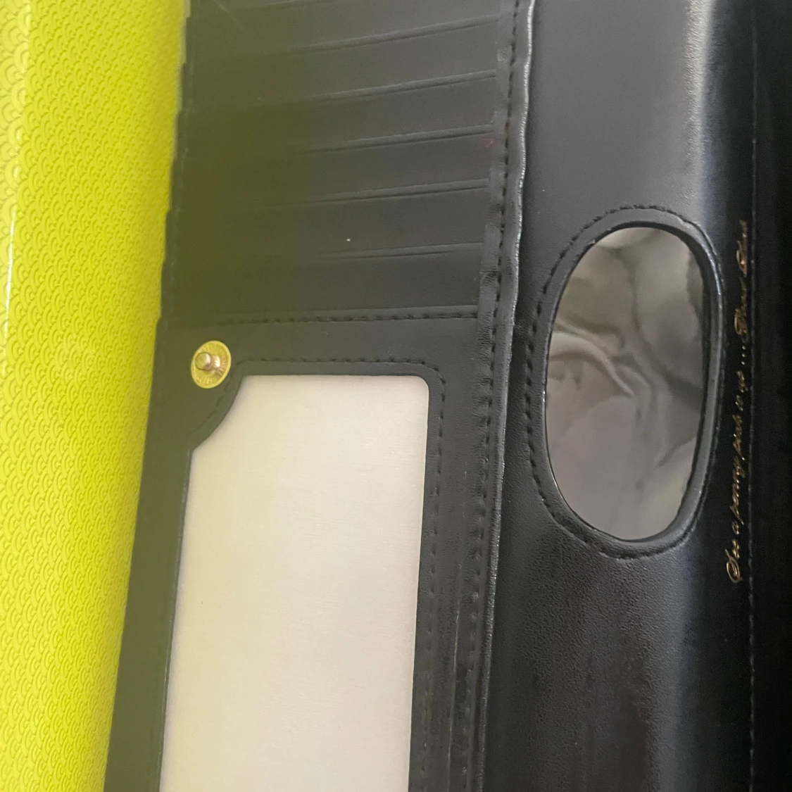 Svart plånbok från Ted Baker med kristalldetaljer - 2