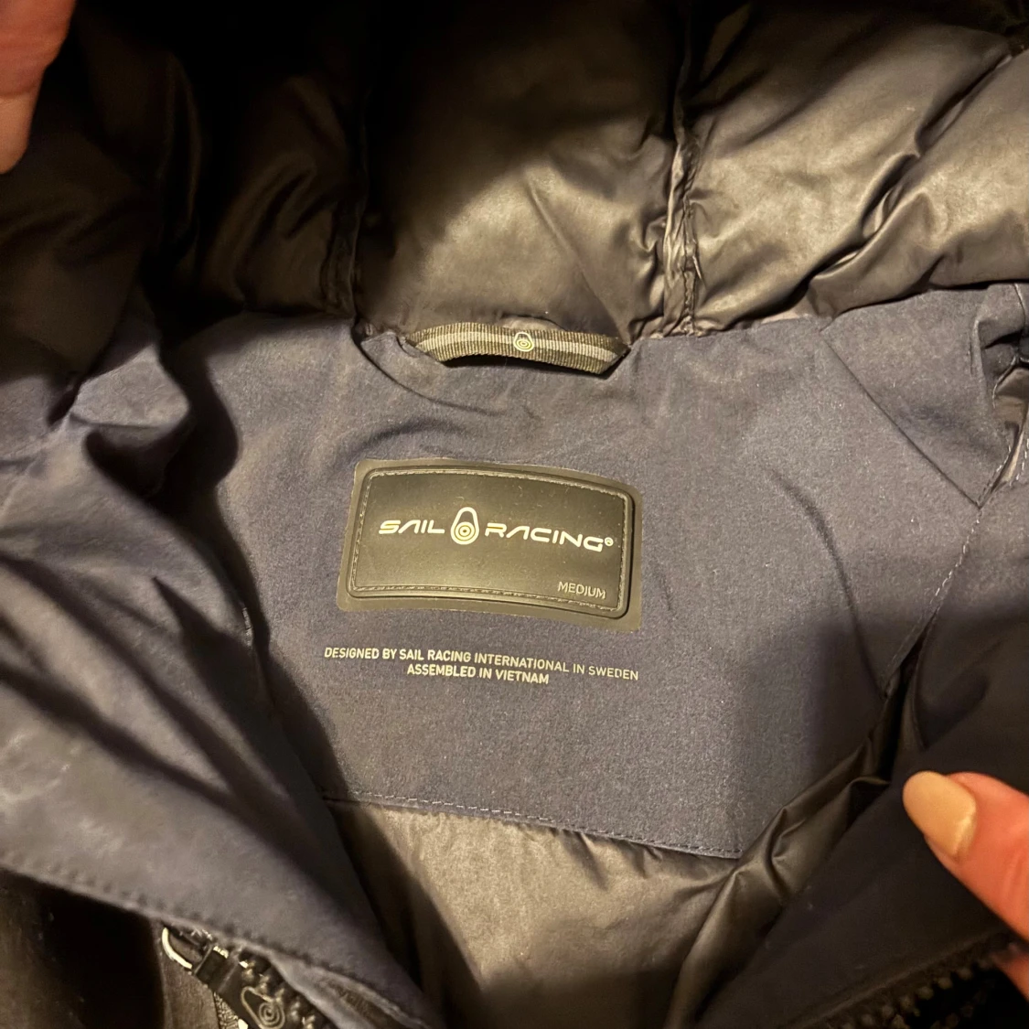 Mörkblå Sail Racing dunjacka M - 2