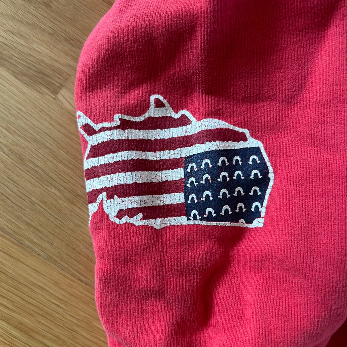 Röd hoodie från True Religion - 1