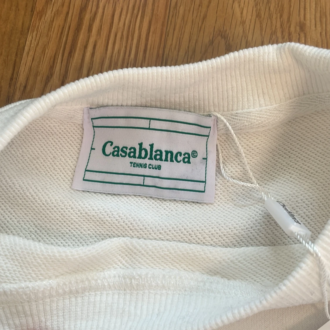 Vit sweatshirt från Casablanca Tennis Club - 2