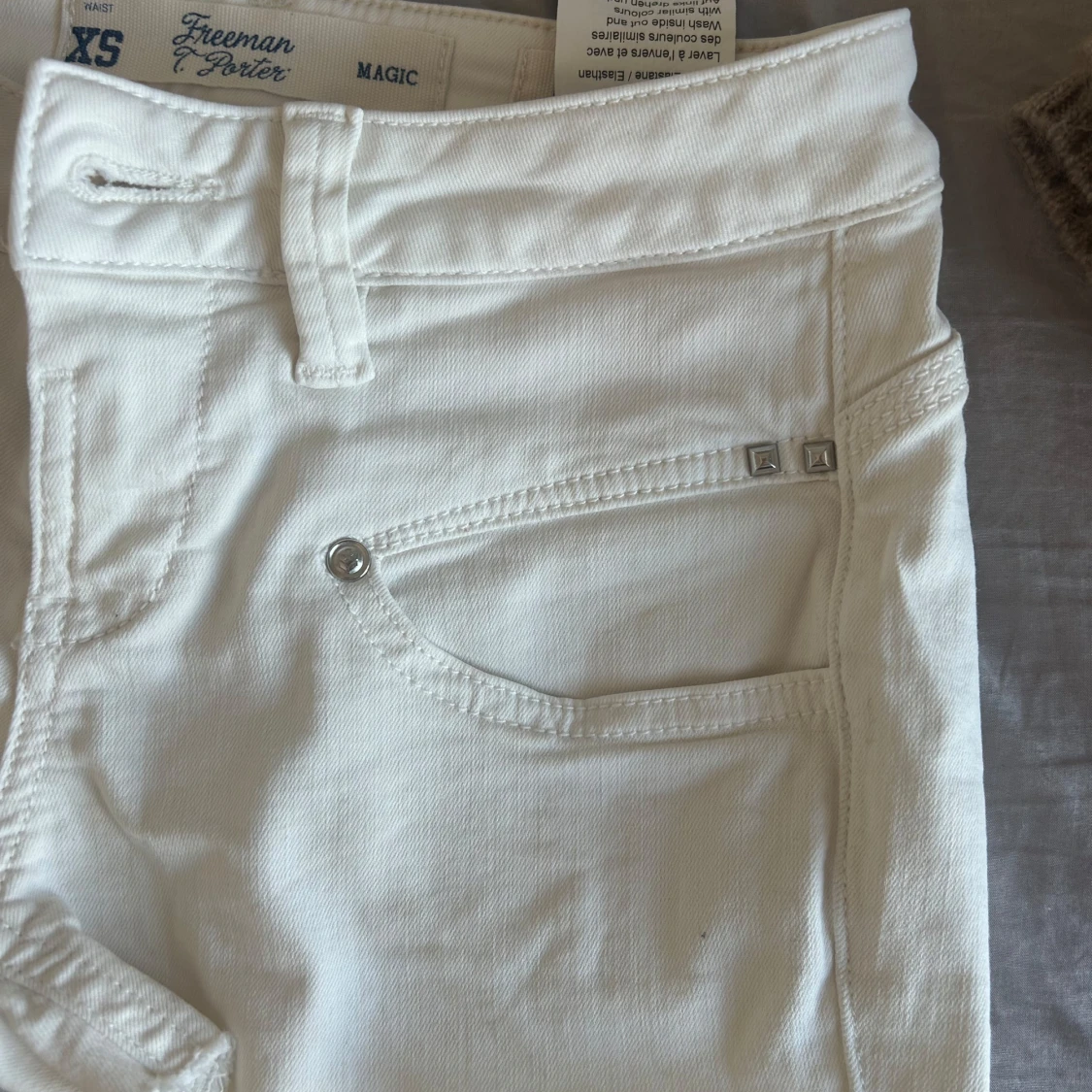 Vita jeansshorts Freeman T. Porter XS - 1