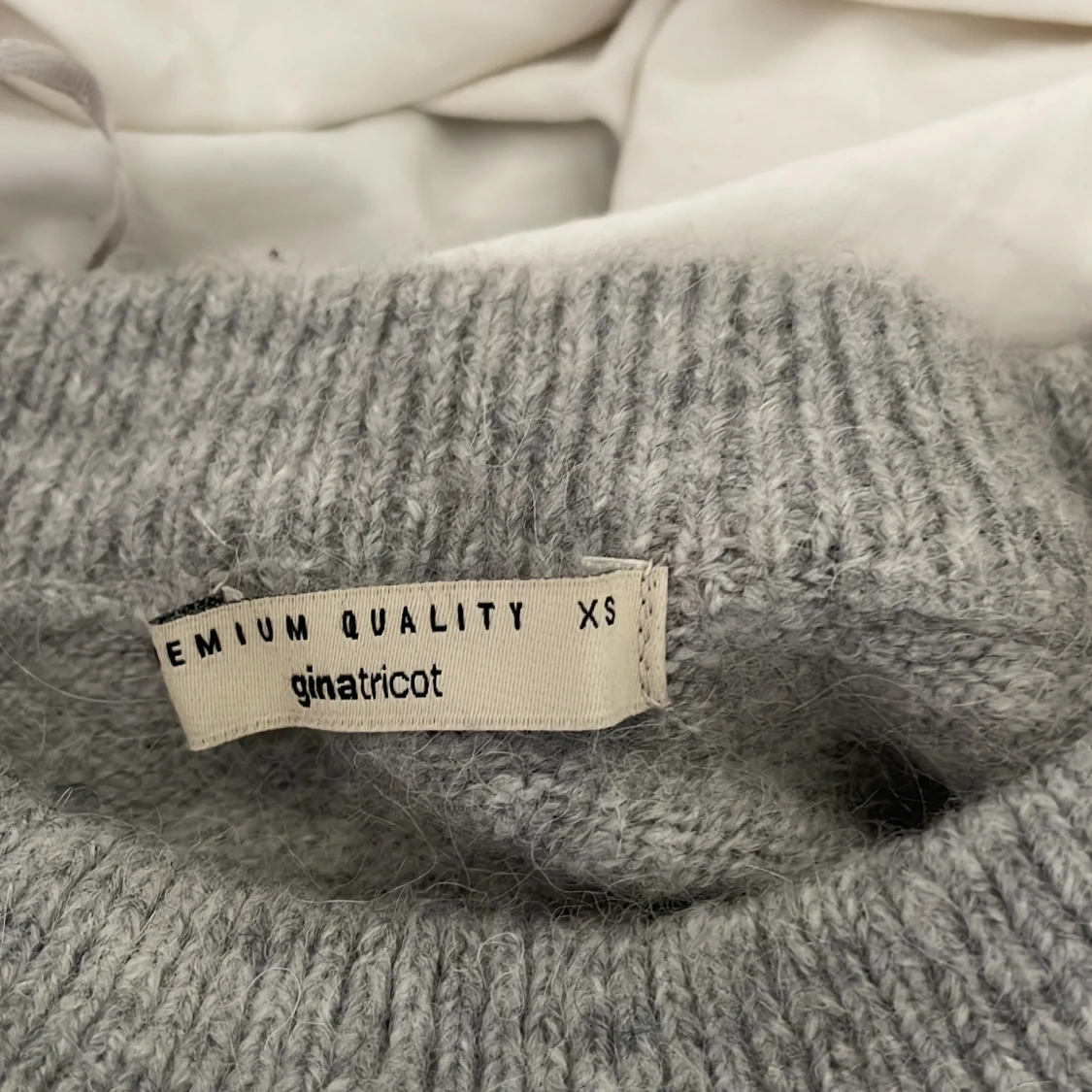 Grå stickad tröja Gina Tricot - 3