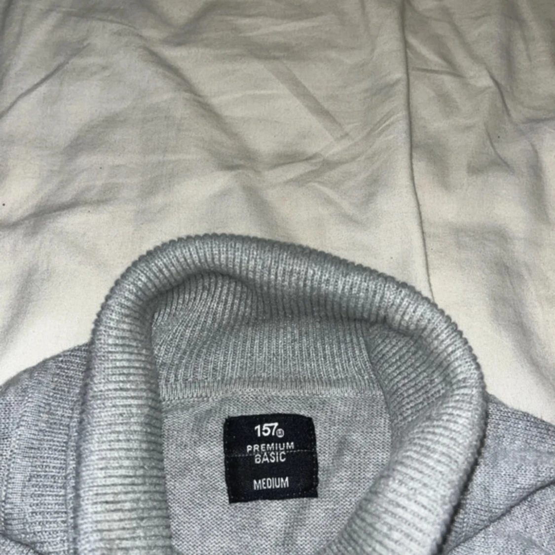 Grå polotröja från 157 Premium Basic - 2