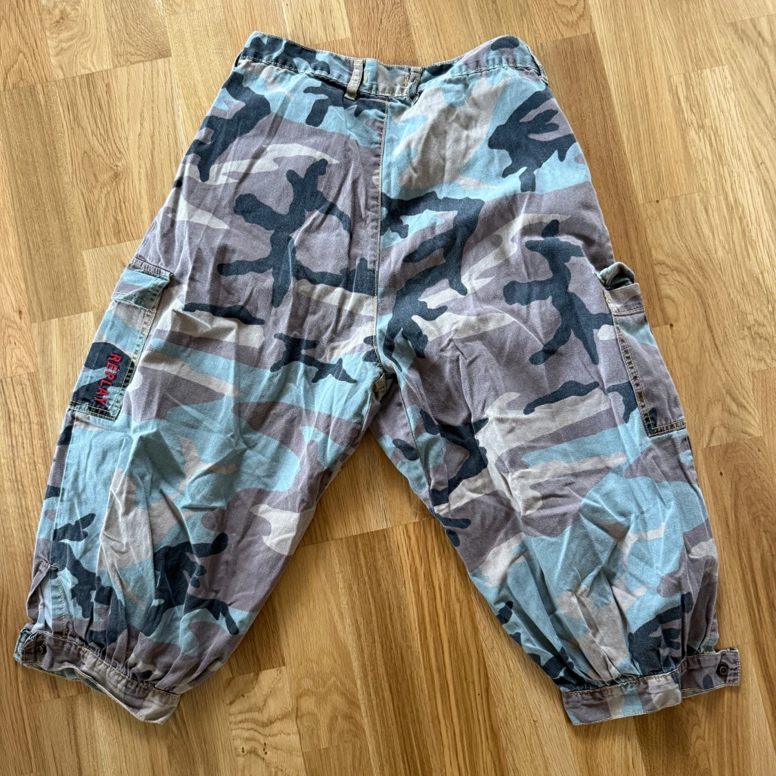 Replay cargopants i camomönster - 3