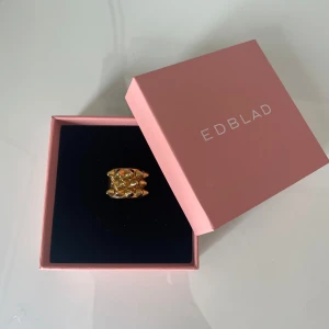 Edblad ring - Unik Edblad ring med nitar! Orgenal pris 399 kr, säljer för 160 kr!💗 stolek xs (16 cm).