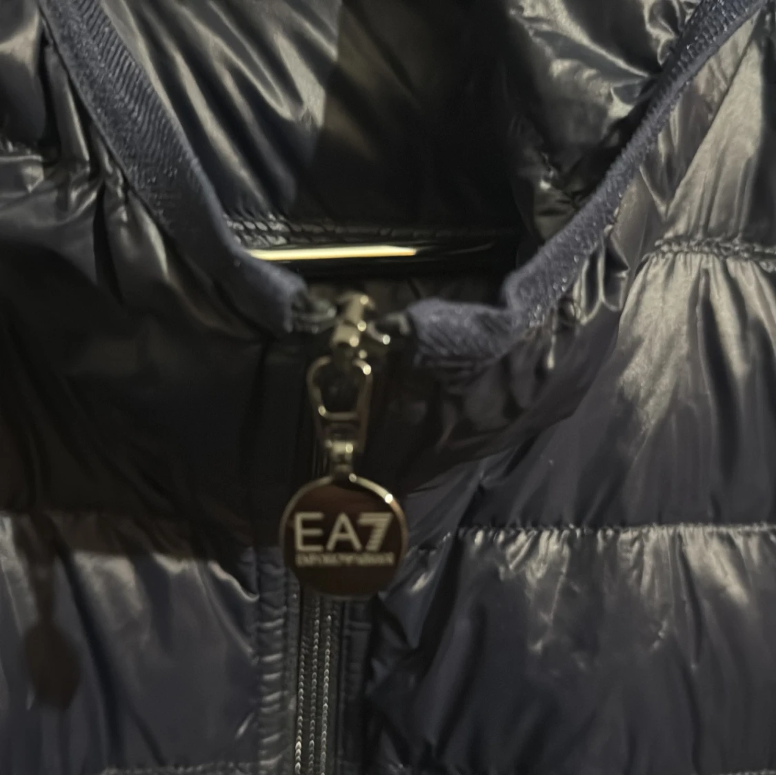 Svart pufferjacka EA7 Emporio Armani - 2