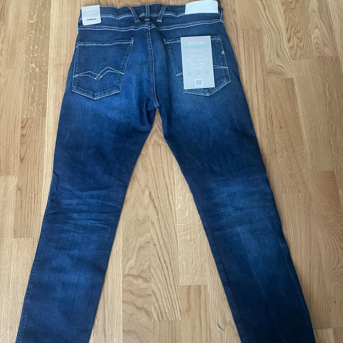 Replay Anbass slim jeans mörkblå - 1