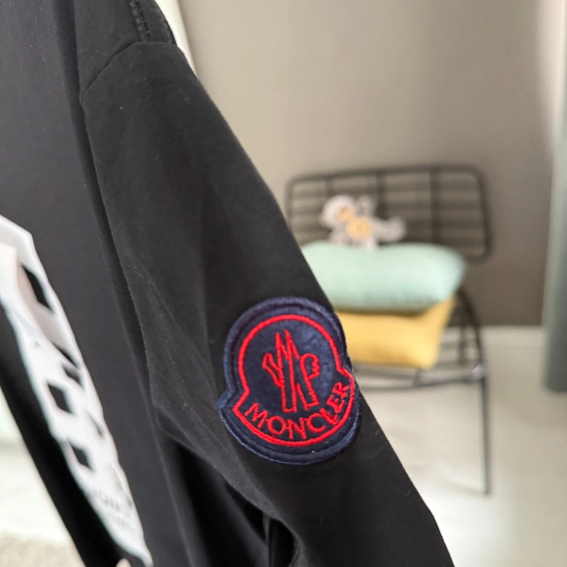 Svart Moncler x Palm Angels t-shirt - 1