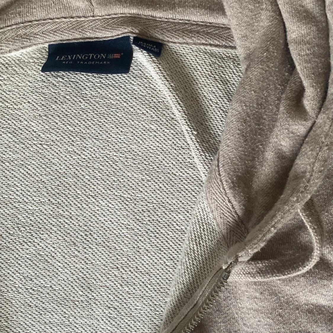 Bomull mix hoodie - 3