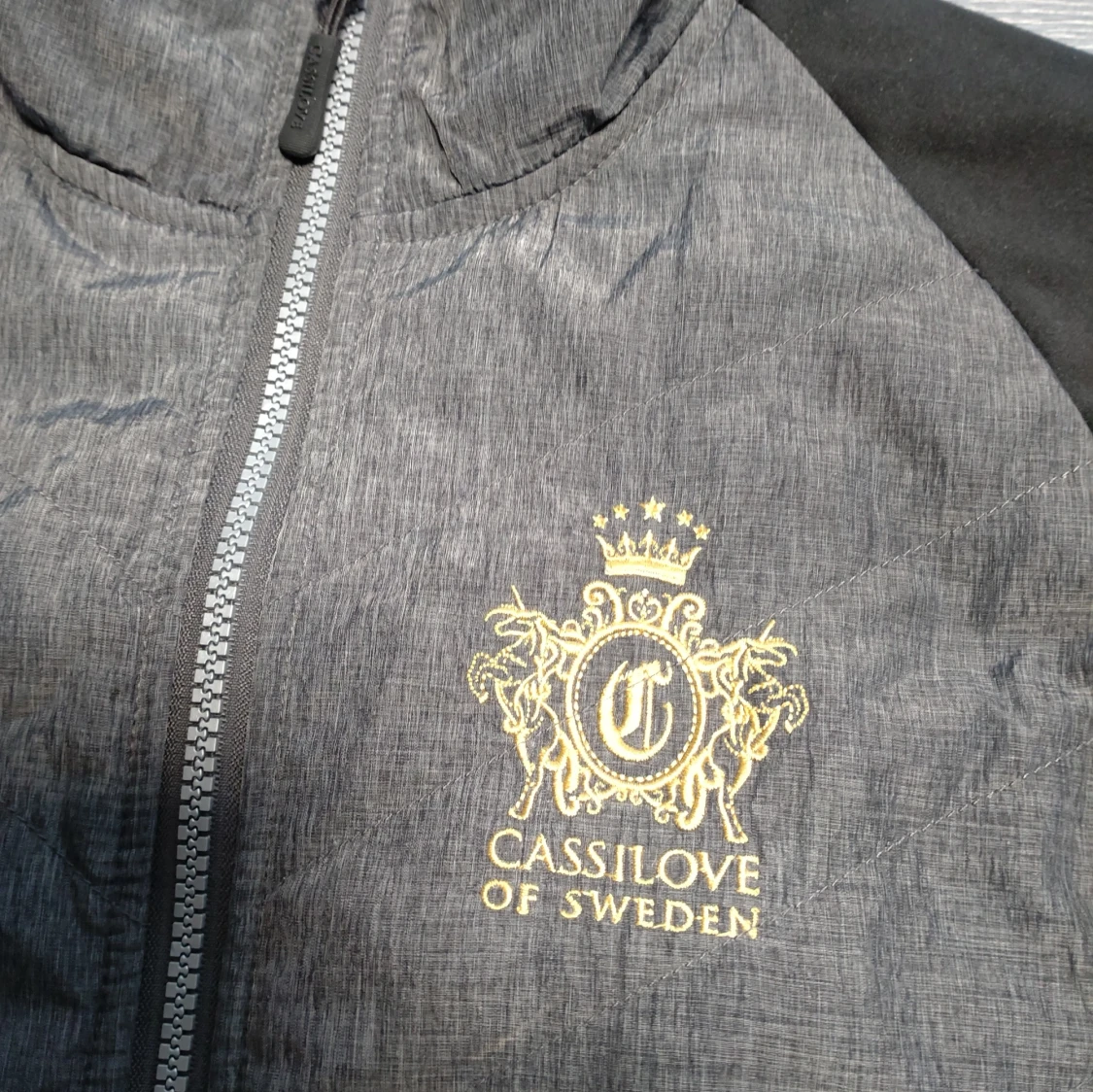 Cassilove of Sweden grå vindjacka / ridjacka - 2