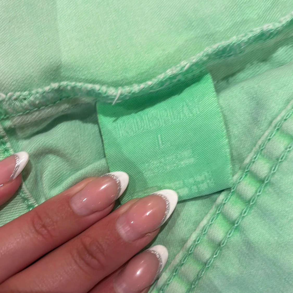 Mintgrön jeansväst från Kidsbrand - 1