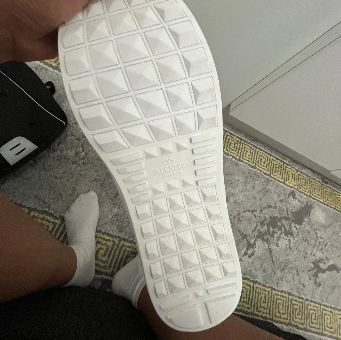 Valentino Garavani Open sneakers vit/svart - 2