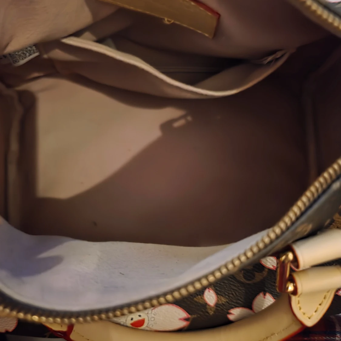 Blommig handväska - 3