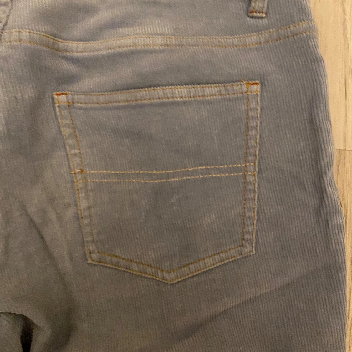 Ljusblå manchesterbyxor Polo Jeans Bootcut - 2