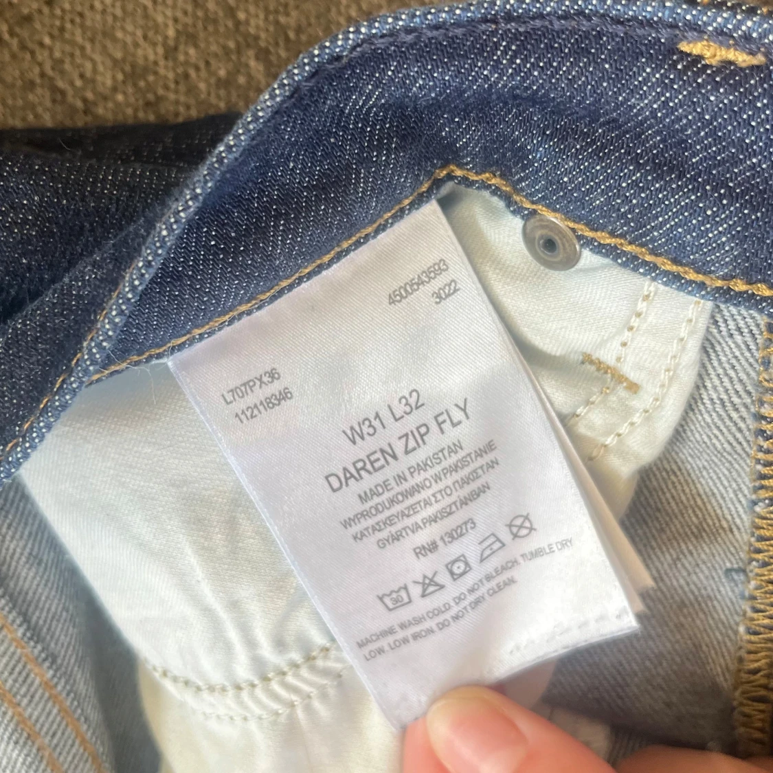 Mörkblå jeans från Lee - 4