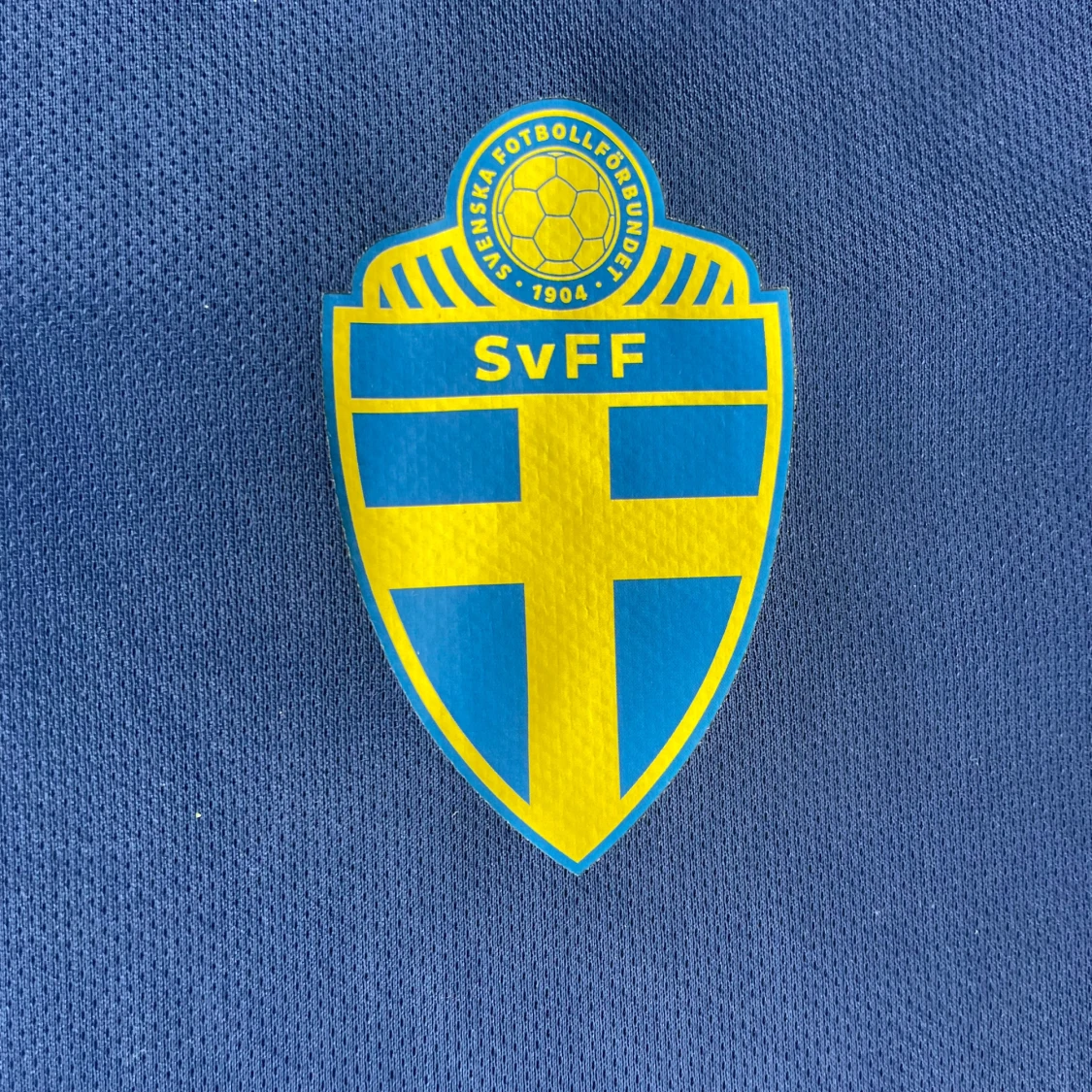 Blå svensk futsaltröja/fotbolltröja Adidas M - 2