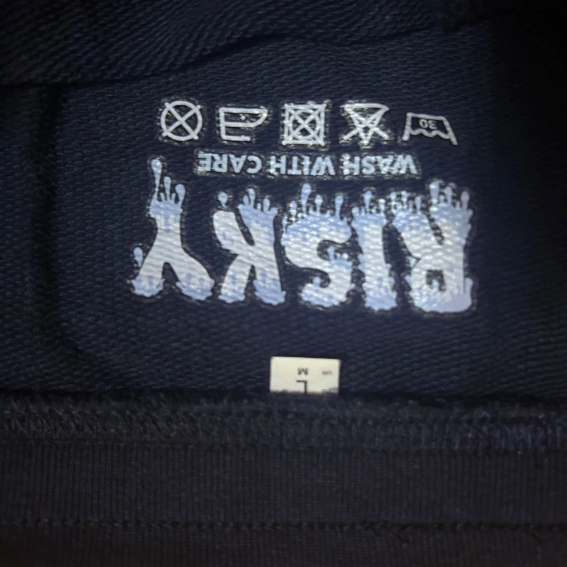 Svarta shorts från Risky med tryck - 3