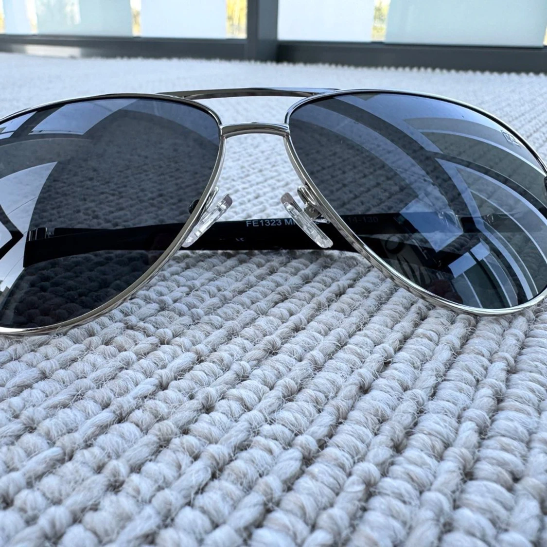 Ferruccio aviator solglasögon silver - 1