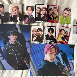 Straykids oddinary album  - All inclusions, two photocards damaged (last pic)