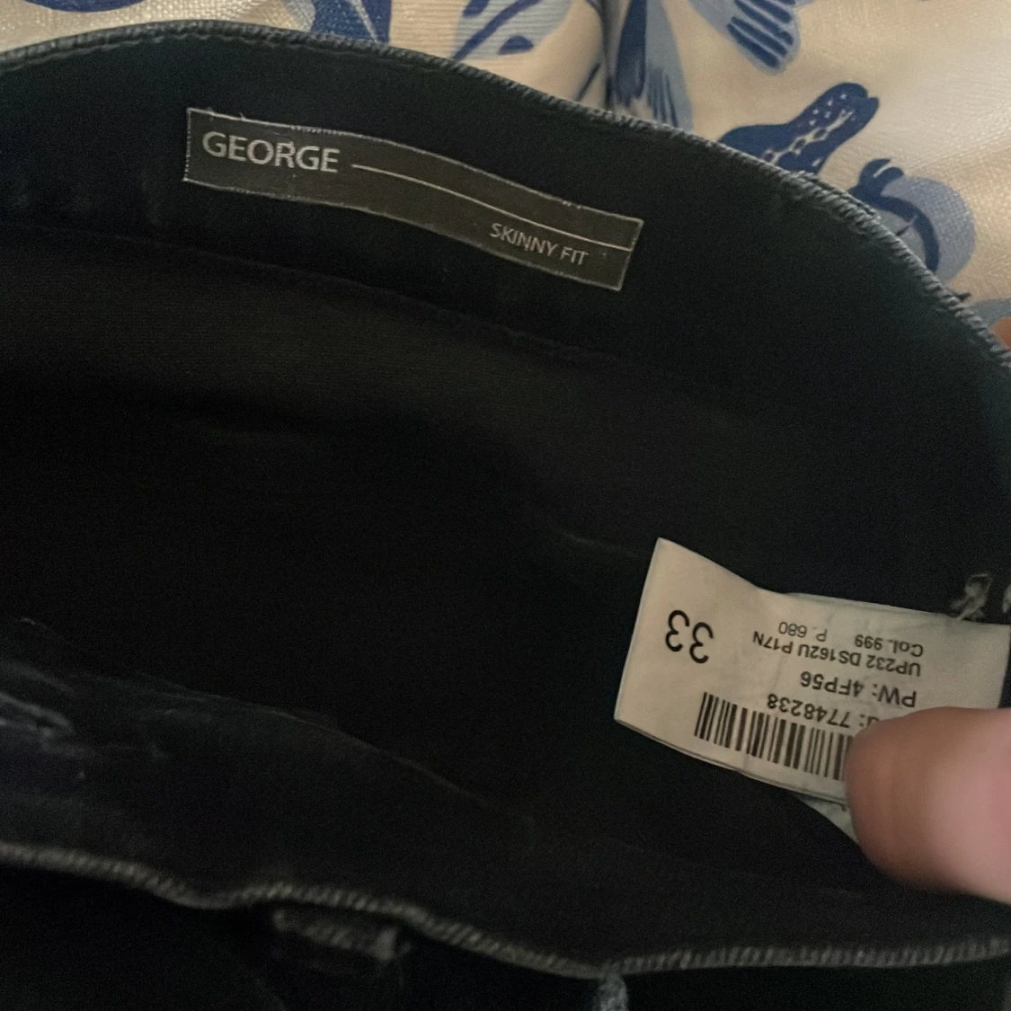 Mörk blåa Dondup George  - 3