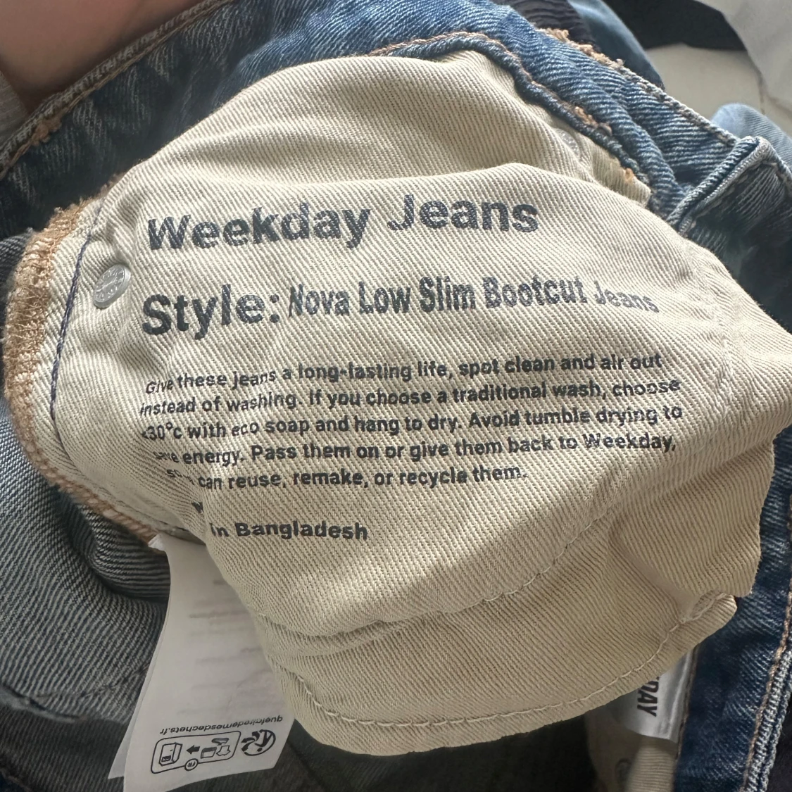 Weekday Nova Low Slim Bootcut Jeans - 3