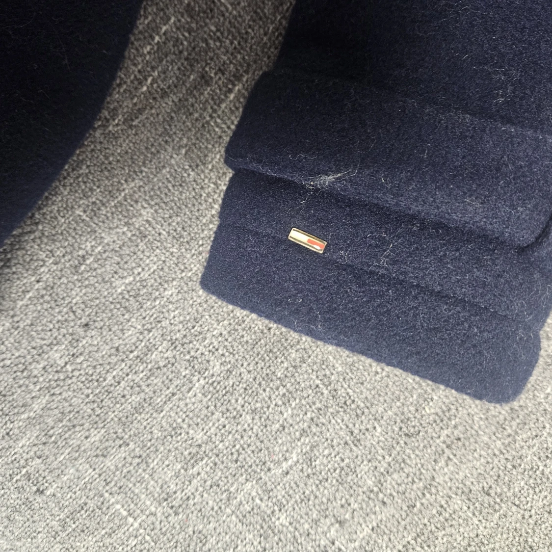 Marinblå skepparkavaj Hilfiger Denim - 4