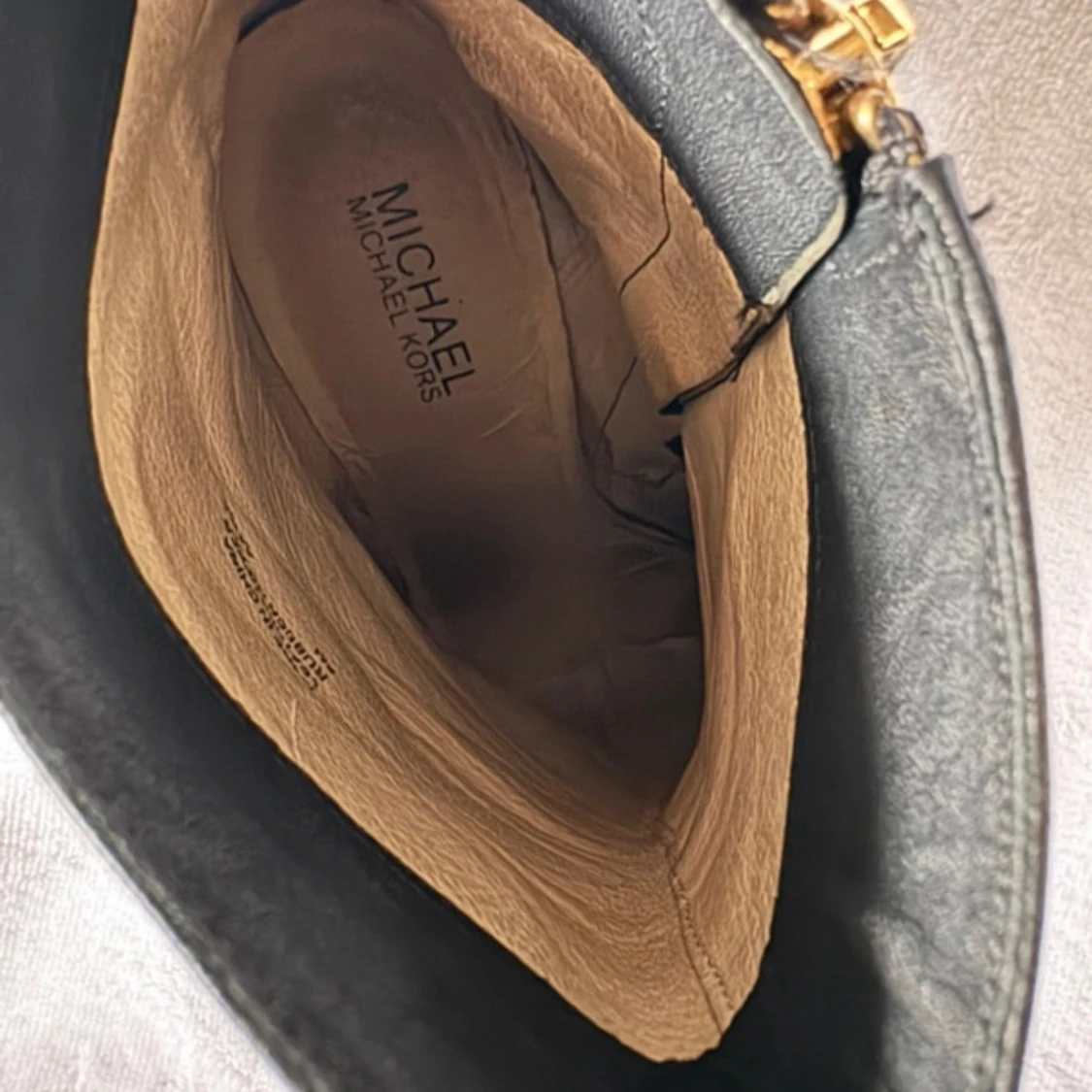 Svarta Michael Kors  stövletter med hög klack - 4