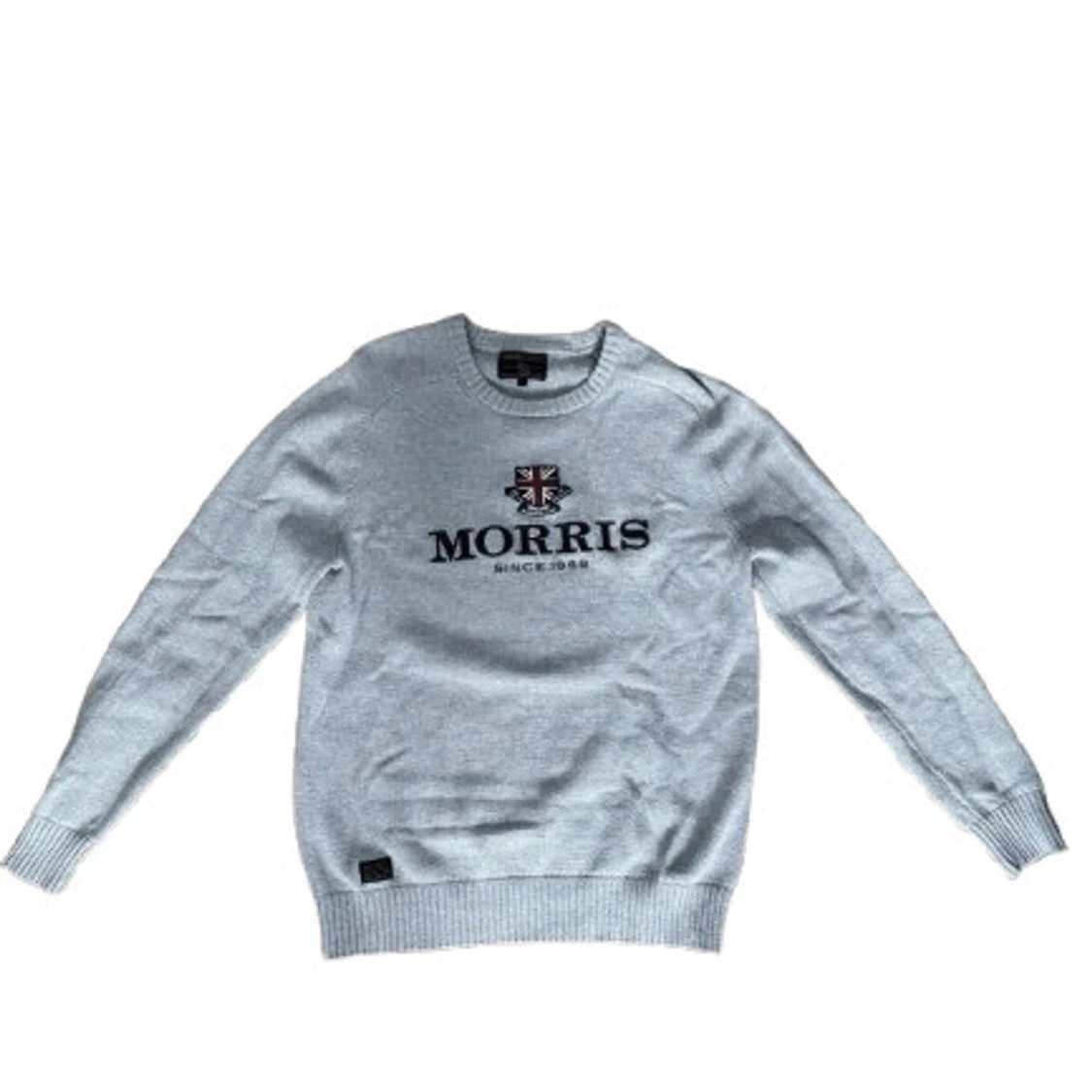 Grå stickad tröja från Morris