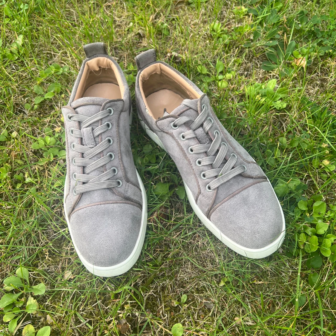 Grå  Christian Louboutins  - 3