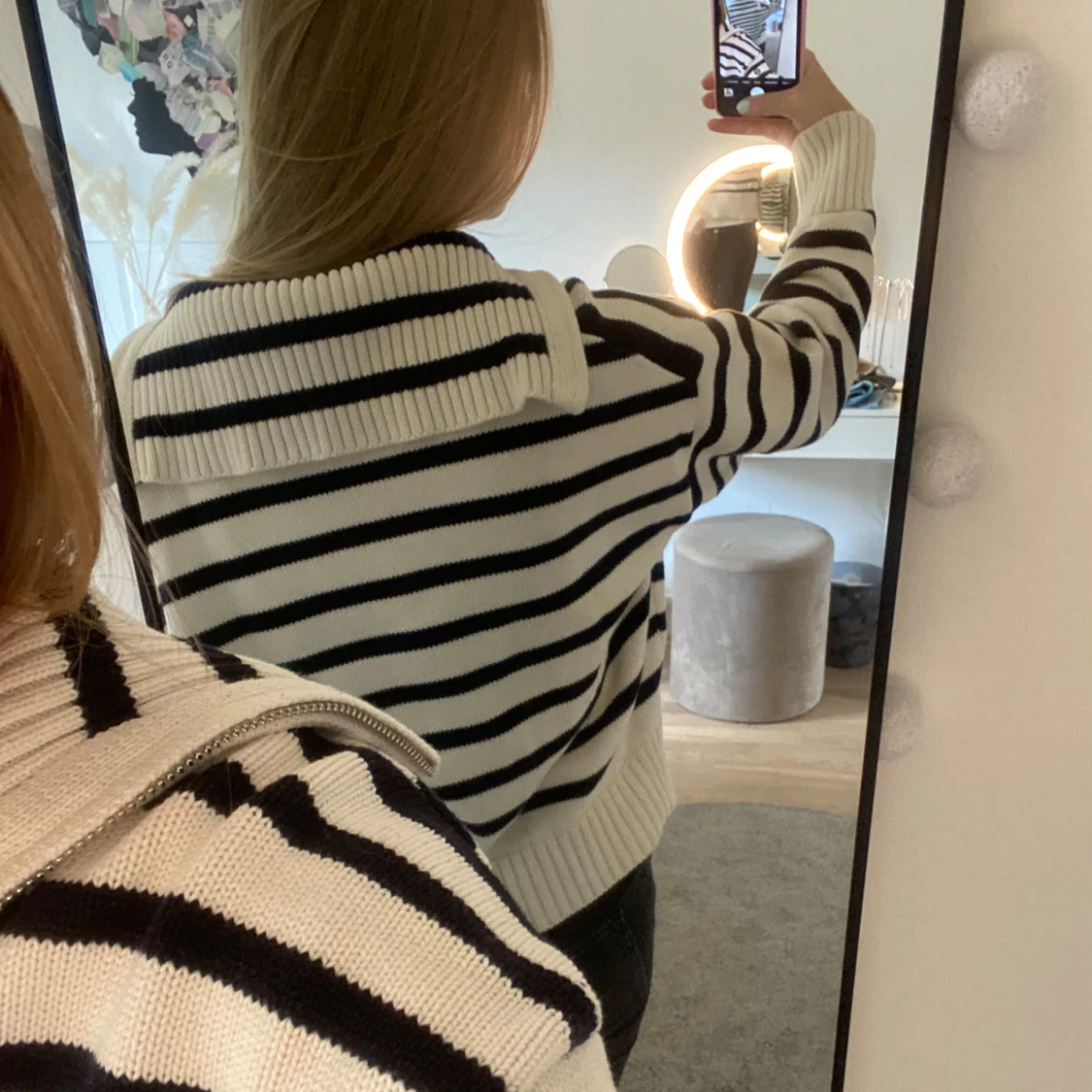 Randig skickad tröja - 1