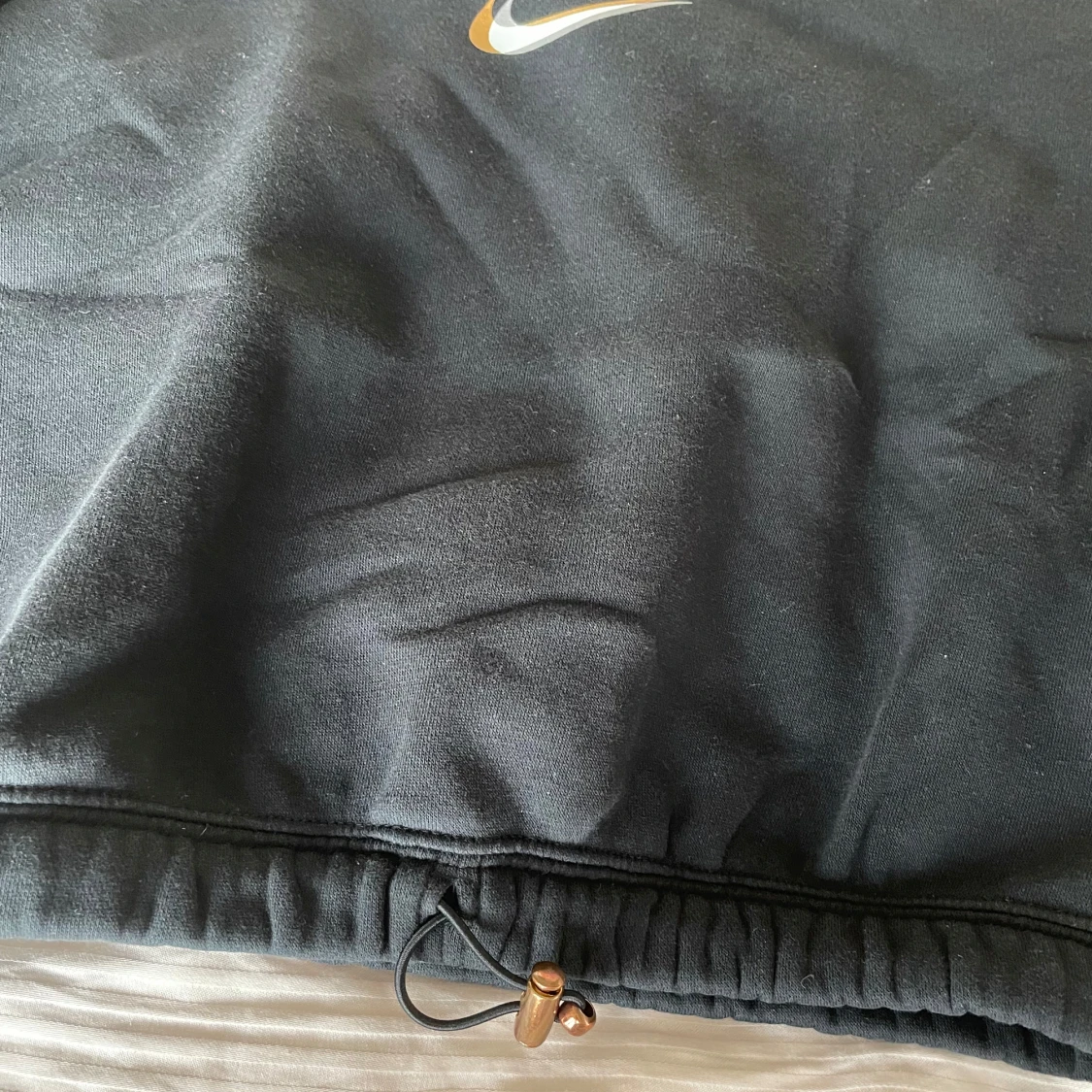 Svart croppad Nike sweatshirt XS - 3