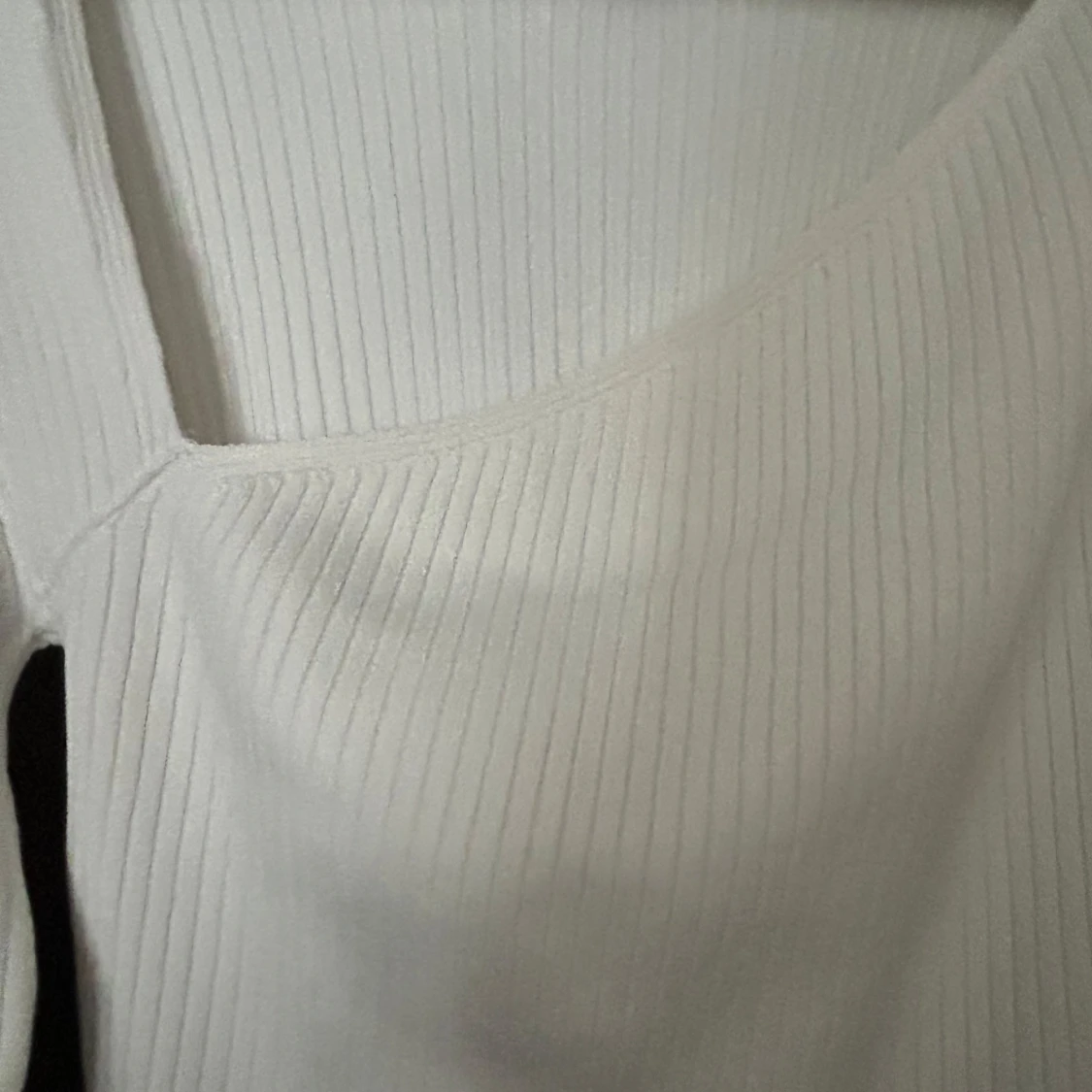 Vit långärmad topp - 2