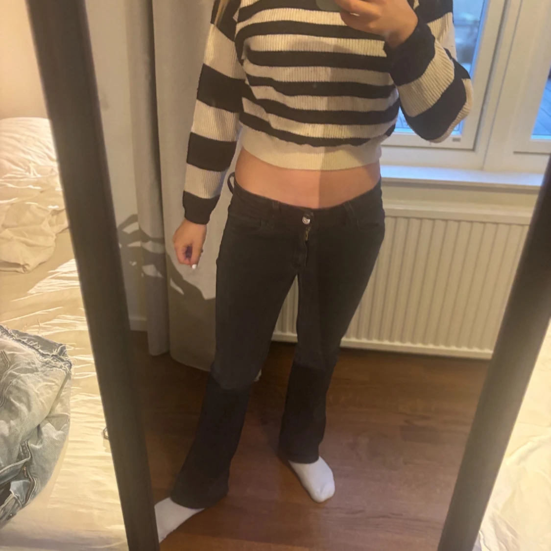 Stickad tröja från zara