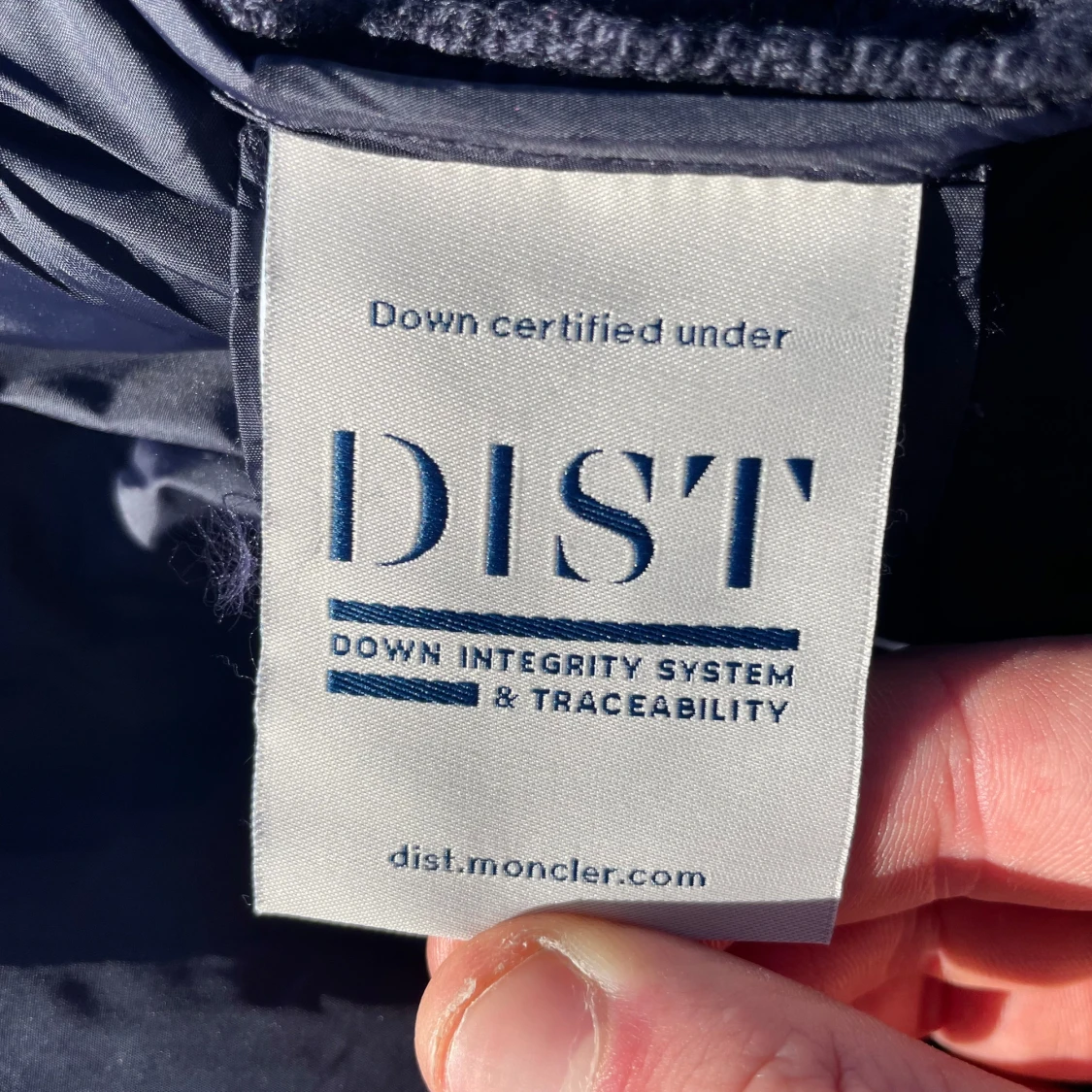 Blå moncler cardigan - 3