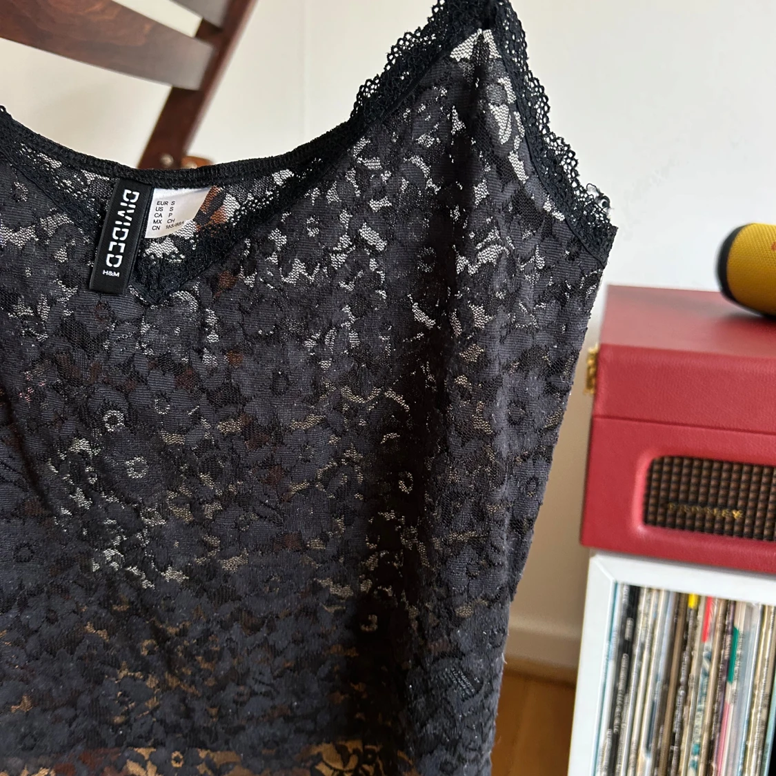 Svart spetslinne från H&M Divided - 2