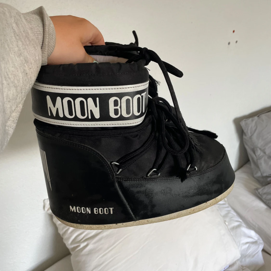 Svarta Moon Boots - 1