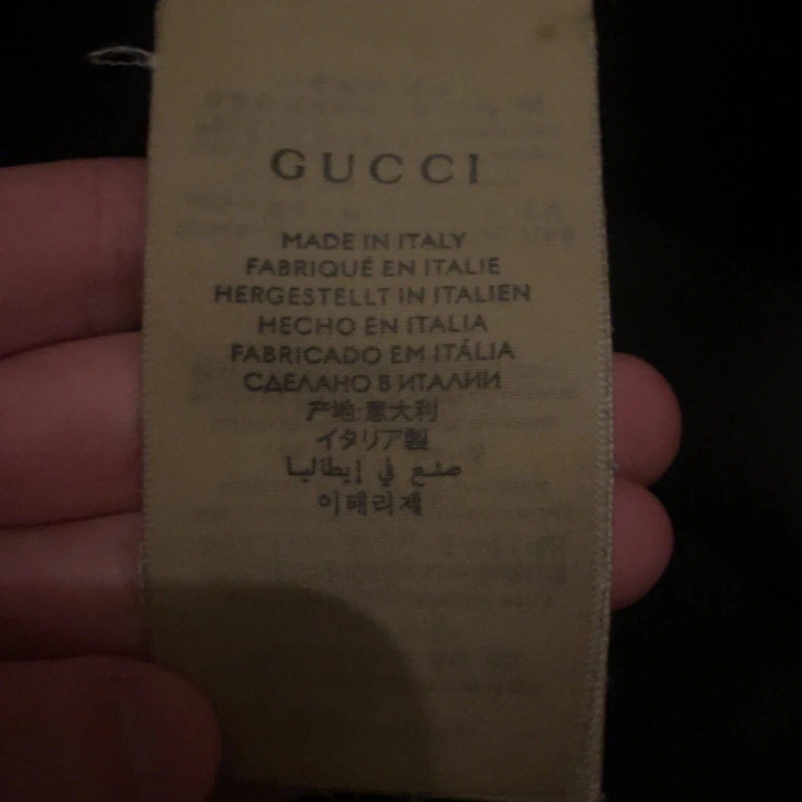 Svart keps från Gucci - 3