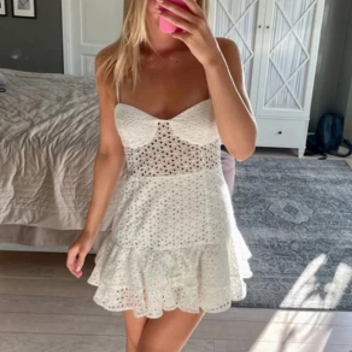 Vit Zara klänning  - 2