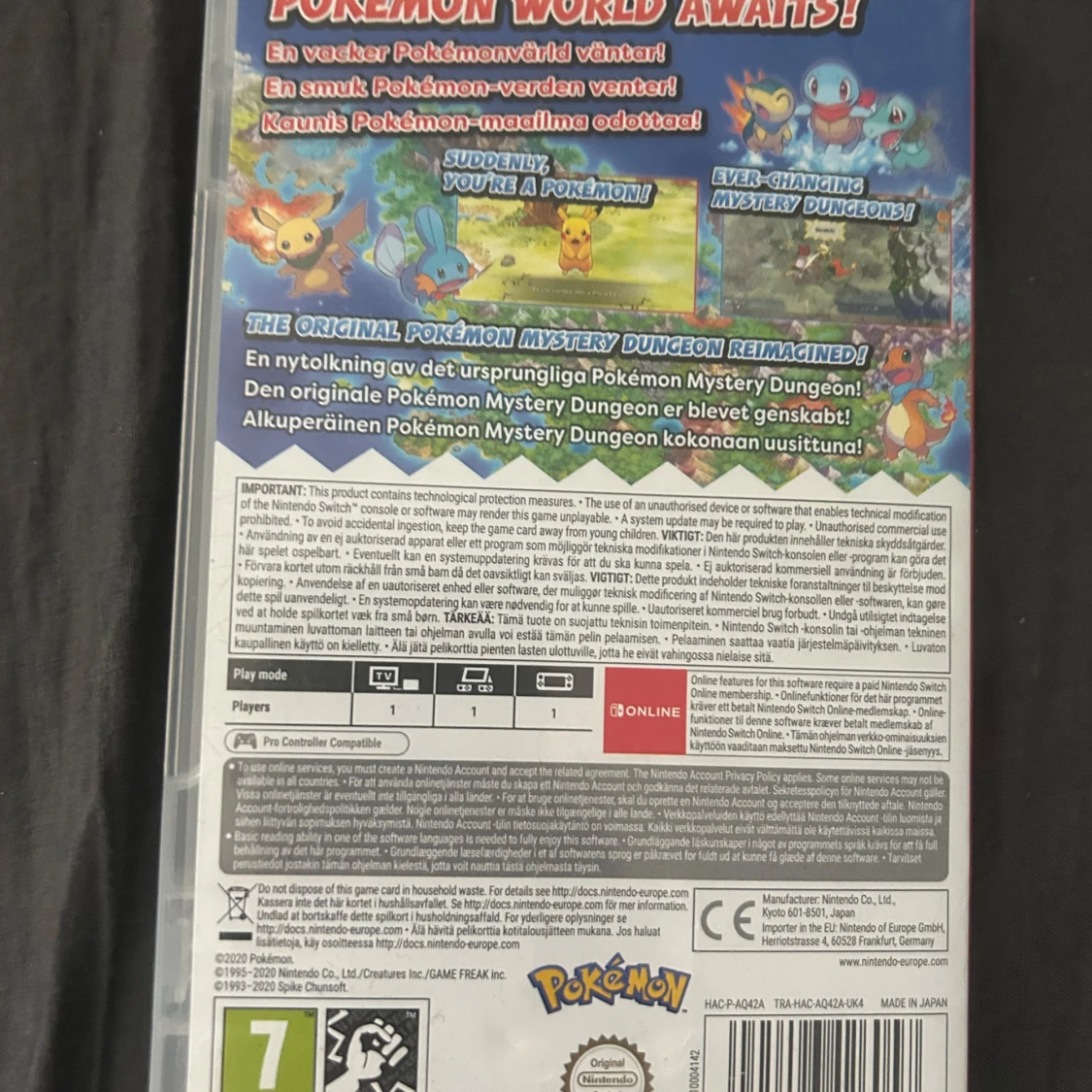 Pokémon Mystery Dungeon: Rescue Team DX till Nintendo Switch - 1