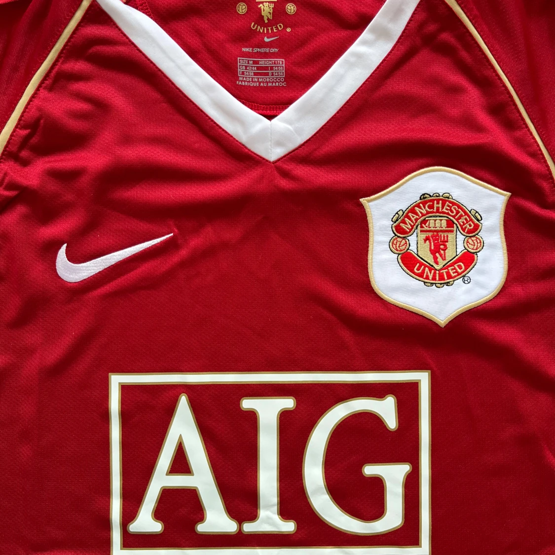 Manchester United 2006/07 hemmatröja - 2