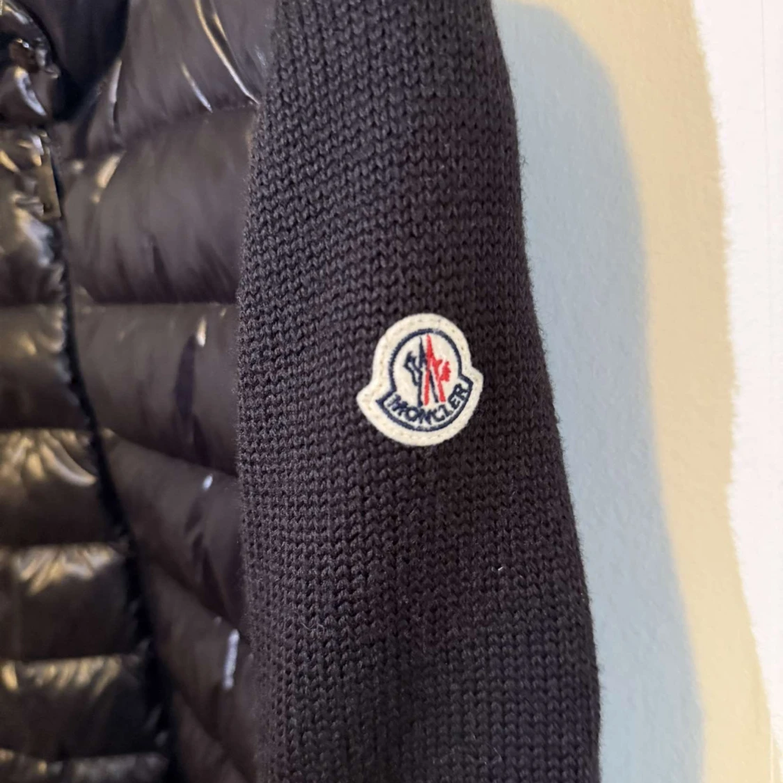 Svart dunväst från Moncler - 2